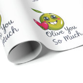 Valentijns grapjesliefde  cadeaupapier (Rol Hoek)