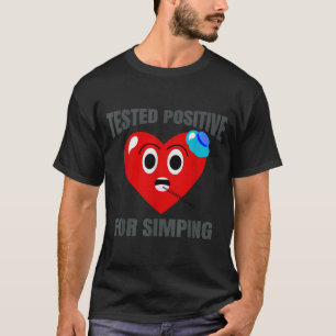 Valentijns grappige liefde simp voor vriendin vrie t-shirt