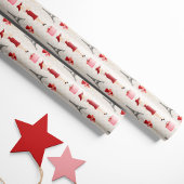 Valentijns in Parijs Cadeaupapier