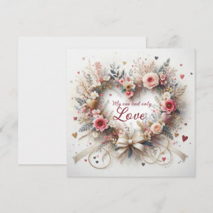 Valentijns is mijn enige kaart