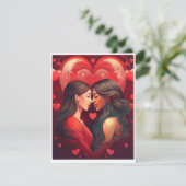 Valentijns kaart (Staand voorkant)