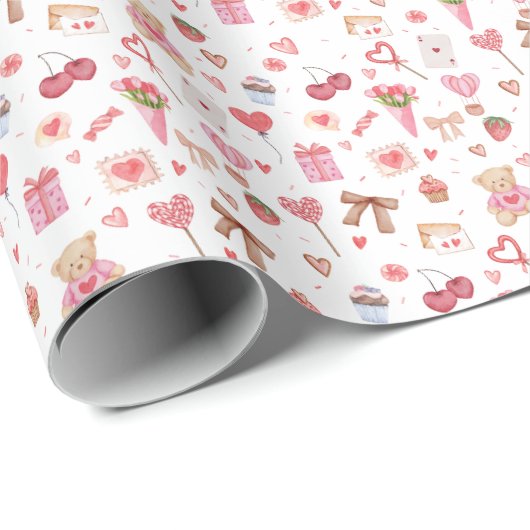 Valentijns pakpapier (Rol Hoek)