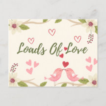 Valentijns Rustieke Loads of Love Floral Schattige