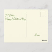 Valentijns Rustieke Loads of Love Floral Schattige Briefkaart (Achterkant)