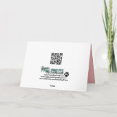 Valentijns - Sleutel tot mijn hart - Airedale Feestdagen Kaart (Achterkant)