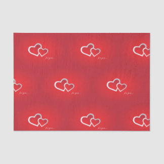 Valentijns tissuepapier