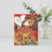 Valentijns voor kinderen feestdagenkaart (Staand voorkant)