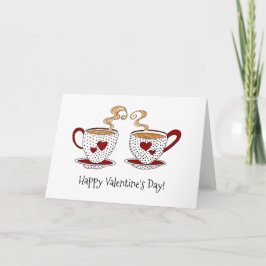 Valentijns wenskaart van de Teacup Kaart
