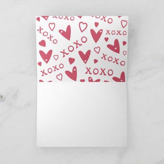 Valentijns - Yorkie - Elf Feestdagen Kaart (Binnen)