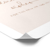 Valentijnsadvies en wensen voor pasgetrouwden poster (Hoek)