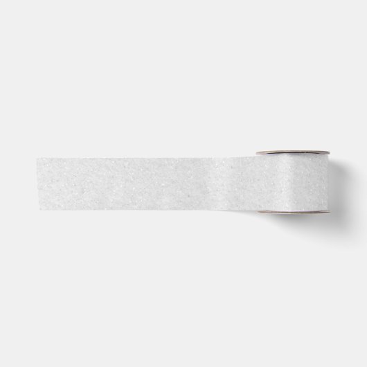 Valentijnscadeau Eenvoudig Wit Glitter Lint (Voorkant)