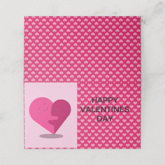 Valentijnsdag (Buitenkant ongevouwen)