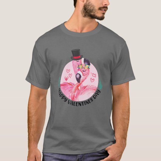 Valentijnsdag 2022 met hartontsteking t-shirt (Voorkant)