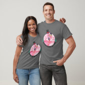 Valentijnsdag 2022 met hartontsteking t-shirt (Unisex)