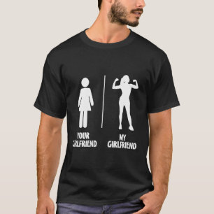 Valentijnsdag 2024 Uw vriendin Mijn vriendin T-shirt