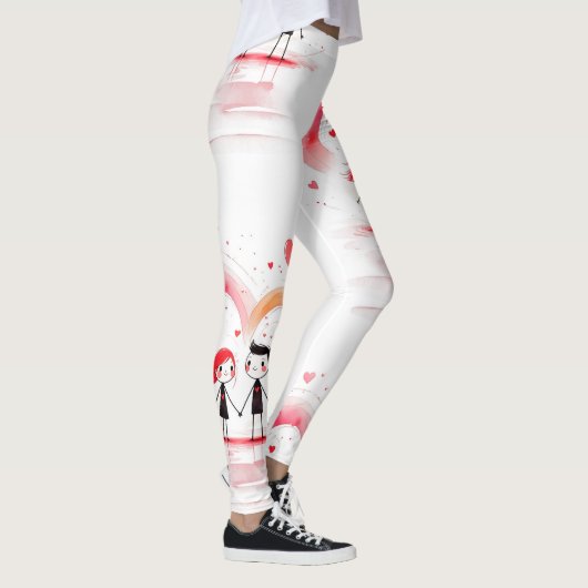 Valentijnsdag 2025 leggings (Rechts)