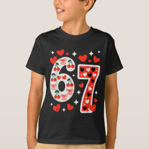 Valentijnsdag 67 Meme Gevuld Met Harten Grappig S T-shirt