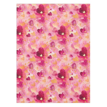 Valentijnsdag Abstract Hearts Pink Gold