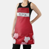 Valentijnsdag Achtergrond Schort (Insitu)