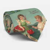  Valentijnsdag, Angels Gevist voor harten Stropdas (Opgerold)