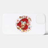 Valentijnsdag Animal Love Case-Mate iPhone Case (Achterkant (horizontaal))