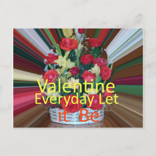 Valentijnsdag Art Print Feestdagenkaart