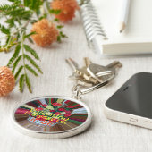 Valentijnsdag Art Print Sleutelhanger (Zijkant)