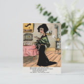  Valentijnsdag azijn Briefkaart (Staand voorkant)