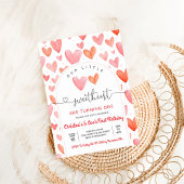 Valentijnsdag Baby shower Kaart