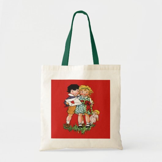 Valentijnsdag Bag Tote Bag (Voorkant)