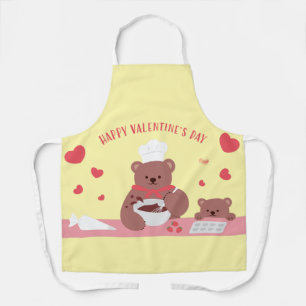 Valentijnsdag Bakberen Schort