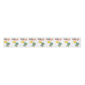 Valentijnsdag Be Mine Floral Ribbon Grosgrain Lint (Voorkant)
