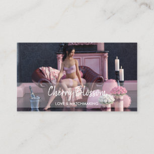 Valentijnsdag Beauty in Lingerie op de bank Visitekaartje