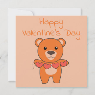 Valentijnsdag Beren met hart Feestdagenkaart