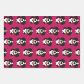 Valentijnsdag Bernese Mountain Dog Inpakpapier Vel (Voorkant 2)