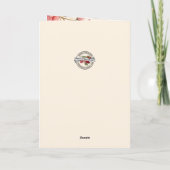 Valentijnsdag Bloemenvriendschap Christelijk Feestdagen Kaart (Achterkant)