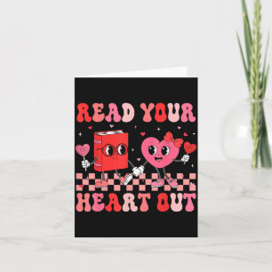 Valentijnsdag Boek Lees Je Hart Uit Liefhebbers Th Kaart