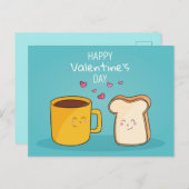 Valentijnsdag Briefkaart (Voorkant / Achterkant)