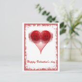 Valentijnsdag Briefkaart (Staand voorkant)