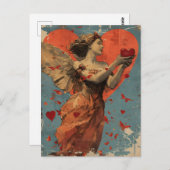 Valentijnsdag Briefkaart (Voorkant / Achterkant)