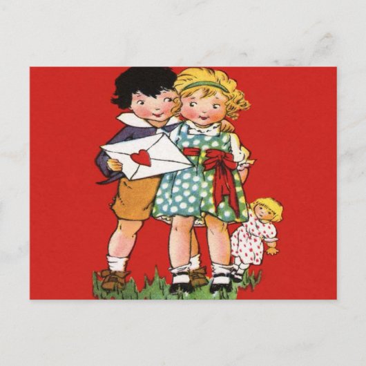 Valentijnsdag  Briefkaart (Voorkant)