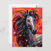 Valentijnsdag Briefkaart (Voorkant / Achterkant)