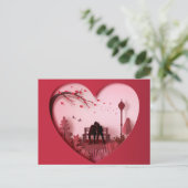 Valentijnsdag Briefkaart (Staand voorkant)