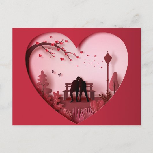 Valentijnsdag Briefkaart (Voorkant)