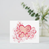 Valentijnsdag Briefkaart (Staand voorkant)