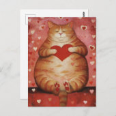 Valentijnsdag Briefkaart (Voorkant / Achterkant)