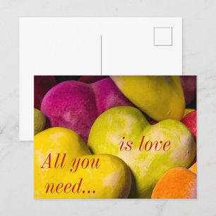 Valentijnsdag Briefkaart hart