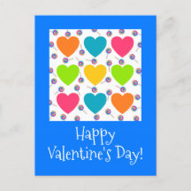 Valentijnsdag Briefkaart voor kind door Jo Afbeeld