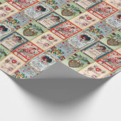 Valentijnsdag Briefkaarten Vintage Retro Cadeaupapier (Hoek)