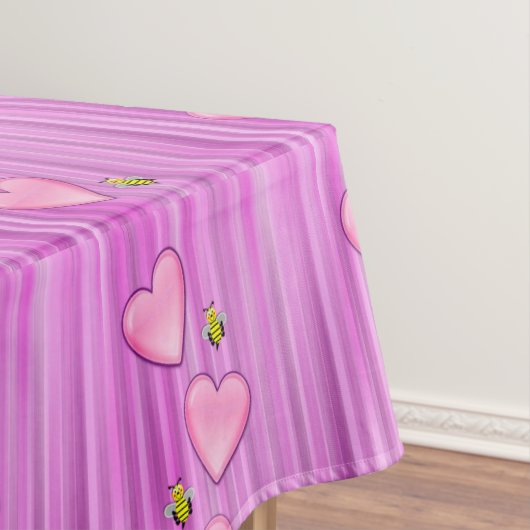 Valentijnsdag Bumblebee tablet Tafelkleed (Voorbeeld)